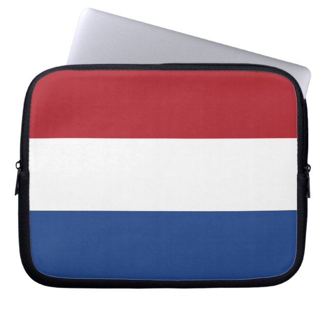 Flagga av Holland Laptop Sleeve (Framsidan)