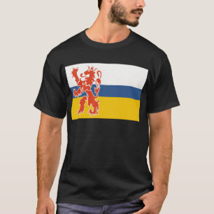 Flagga av holländska Limburg Tee Shirt