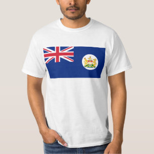 Flagga av Hong Kong 英屬香港 (1959 - 1997) Tee