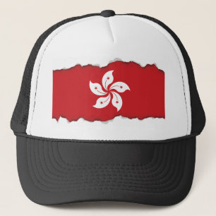 Flagga av Hong Kong Keps