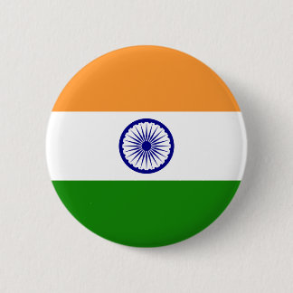 Flagga av Indien Knapp
