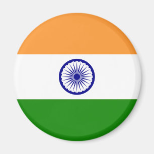 Flagga av Indien Magnet