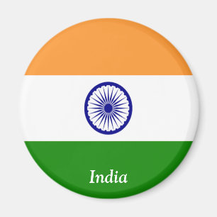 Flagga av Indien Magnet