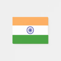Flagga av indisk Post-it® Notes