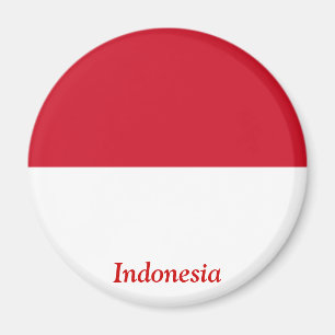 Flagga av Indonesien Magnet
