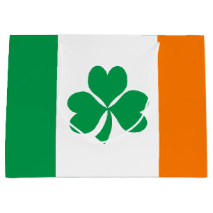 Flagga av Ireland Shamrock