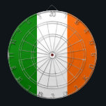 Flagga av Irland Darttavla<br><div class="desc">Flagga av Irland göras av grönt-,  vit- och orangelinjer. Det är en underbar gåva för de som älskar Irland eller har ett irländskt arv. Denna design är också tillgänglig på många andra produkter för att dig ska välja från.</div>