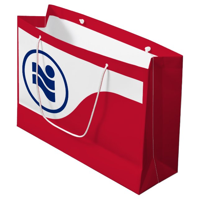 Flagga av Irving, Texas (Framsidan Vinklad)