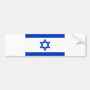 Flagga av Israel Bildekal