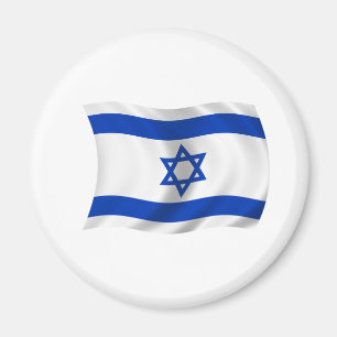 Flagga av Israel Magnet
