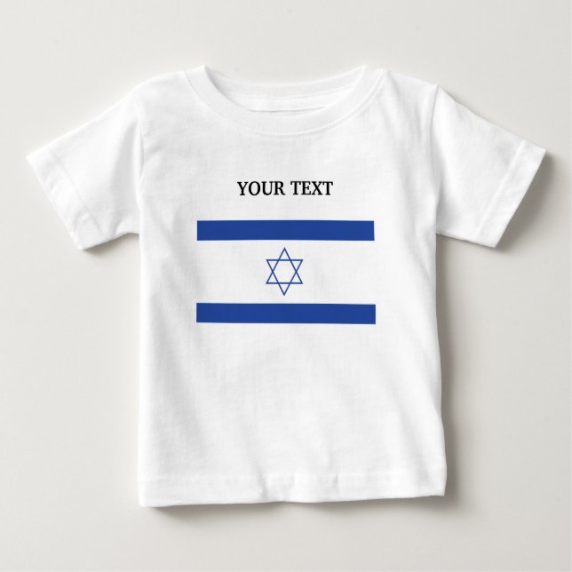 Flagga av Israel T-shirt (Framsida)