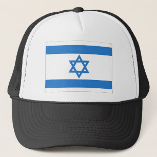 Flagga av Israel Truckerkeps