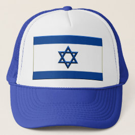 flagga av israel truckerkeps