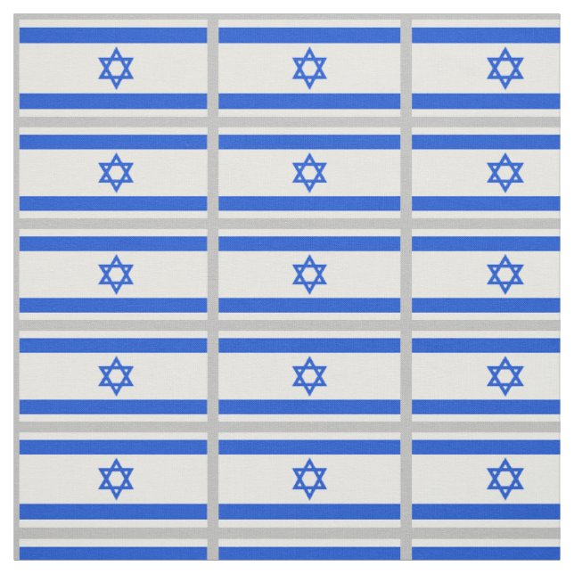 Flagga av israelen tyg (Provkarta)