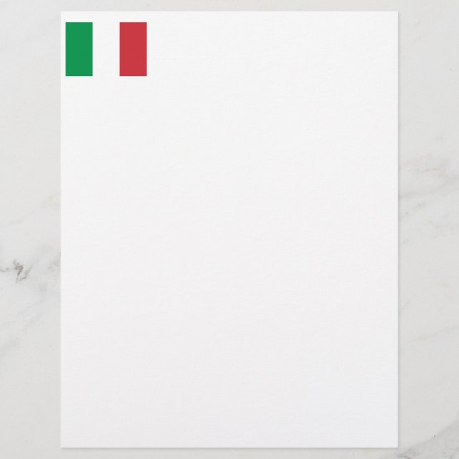 Flagga av Italien (Framsida)