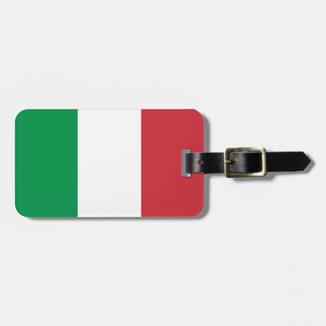 Flagga av Italien Bagagebricka (Horisontell Framsida)