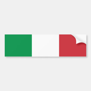 Flagga av Italien Bildekal
