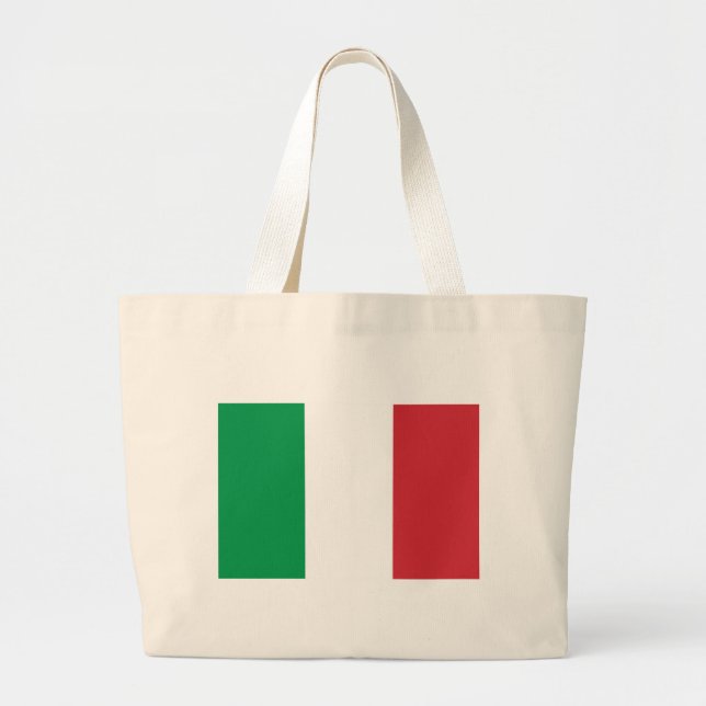 Flagga av Italien Jumbo Tygkasse (Framsidan)