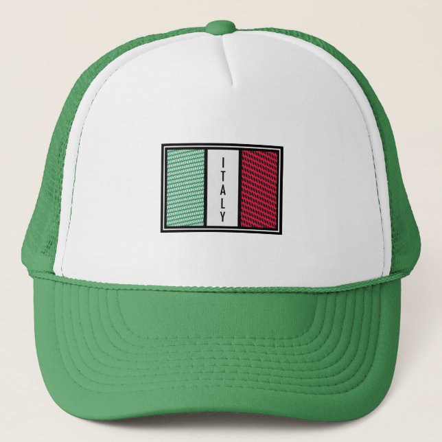 Flagga av Italien Keps (Framsida)