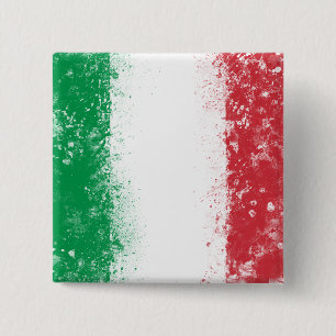 Flagga av Italien Knapp