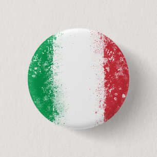 Flagga av Italien Knapp
