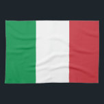 Flagga av Italien Kökshandduk<br><div class="desc">Flagga av Italien - bandiera d'Italia</div>