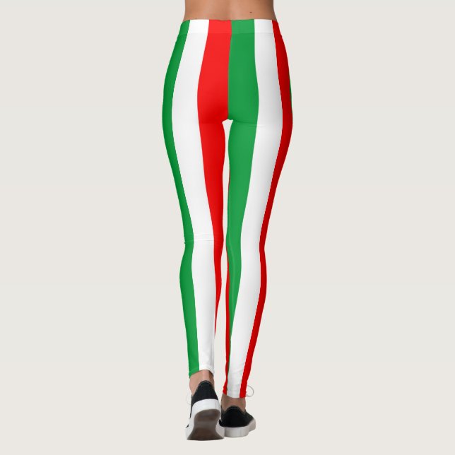 Flagga av italien - La Bandiera Italiana Leggings (Baksida)