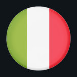 Flagga av Italien Magnet<br><div class="desc">Flagga av Italien Emoji. Emoji art 2 av EmojiOne. Licensierad under Kreativ Commons (CC-BY 4.0).</div>