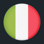 Flagga av Italien Magnet<br><div class="desc">Flagga av Italien Emoji. Emoji art 2 av EmojiOne. Licensierad under Kreativ Commons (CC-BY 4.0).</div>