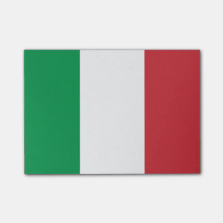 Flagga av italien Postar-it® noterar Post-it Block