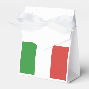 Flagga av italien presentaskar