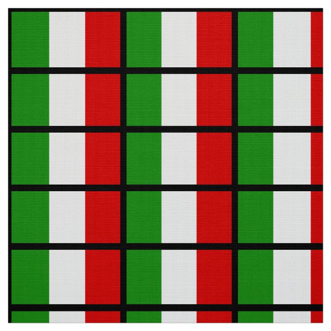 Flagga av italien tyg (Provkarta)