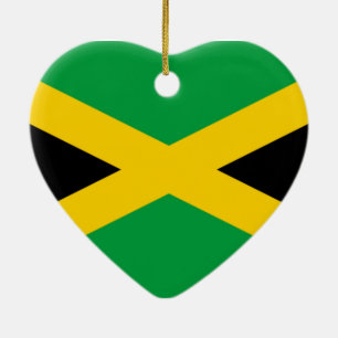 Flagga av Jamaica Julgransprydnad Keramik