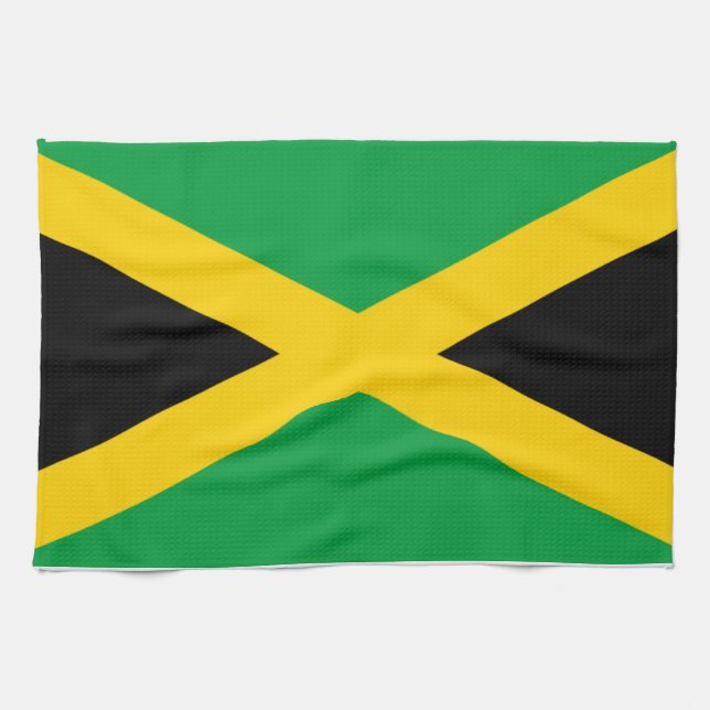 Flagga av Jamaica Kökshandduk (Horisontell)