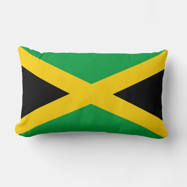 Flagga av Jamaica Lumbarkudde (Framsida)