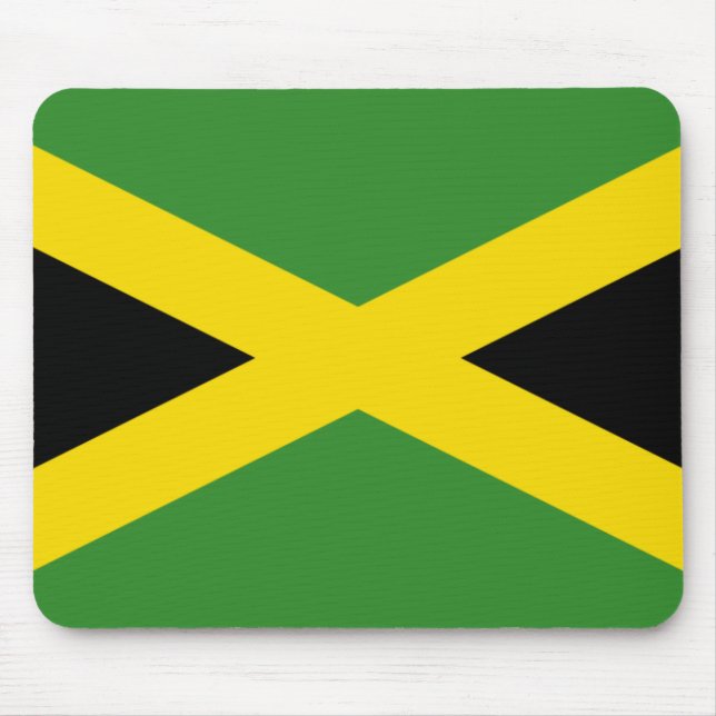 Flagga av Jamaica Mousepad Musmatta (Framsidan)