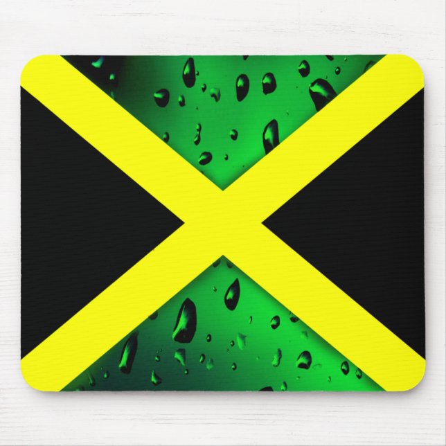 Flagga av Jamaica Mousepad Musmatta (Framsidan)