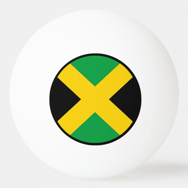 Flagga av Jamaica Pingisboll (Baksidan)