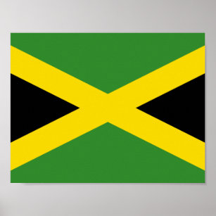 Flagga av Jamaica Poster