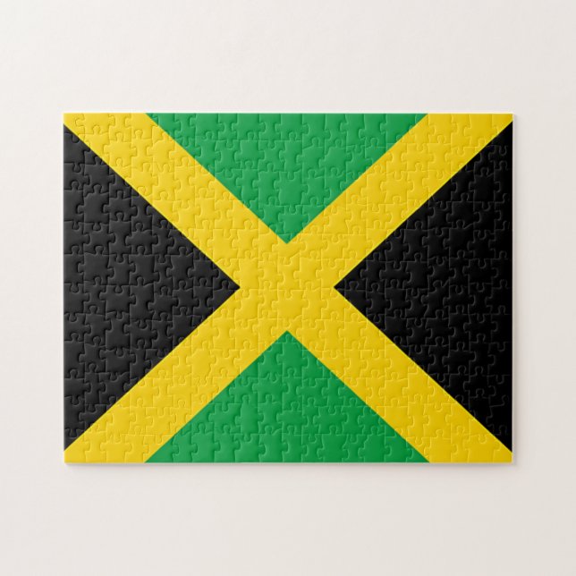 Flagga av Jamaica Pussel (Horisontell)