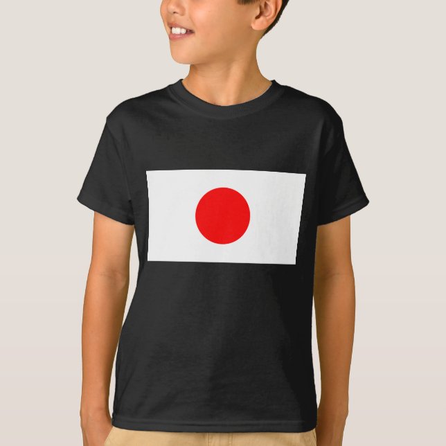 Flagga av Japan T-shirt (Framsida)
