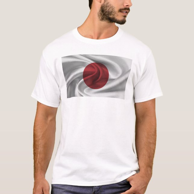 Flagga av Japan T Shirt (Framsida)