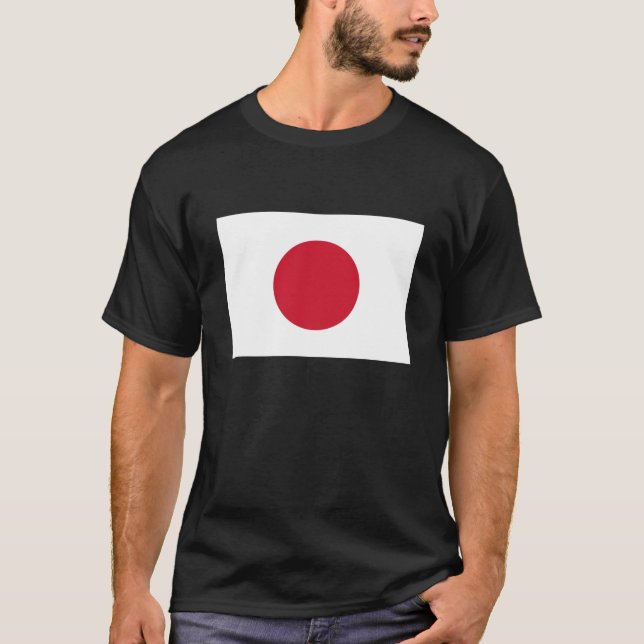 Flagga av Japan Tee (Framsida)