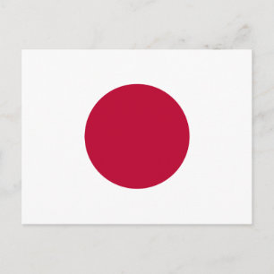 Flagga av japanskt vykort