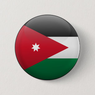 Flagga av Jordanien Knapp