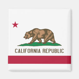 Flagga av Kalifornien Magnet