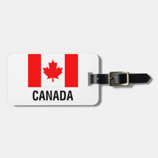 FLAGGA av KANADA Bagagebricka