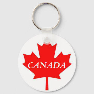 Flagga av Kanada Keychain Nyckelring