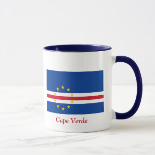 Flagga av Kap Verde Mugg