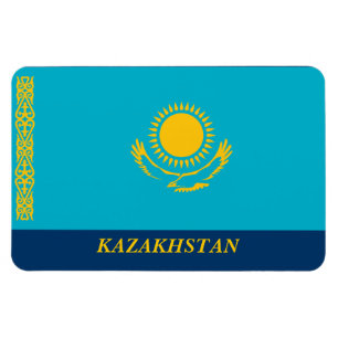 Flagga av Kasakhstan Magnet